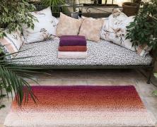 Махровый коврик для ванной Abyss & Habidecor Аврора 75х100 бордовый - фото 2