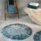 Махровый коврик для ванной Abyss & Habidecor Фоссил Ø95 - фото 1