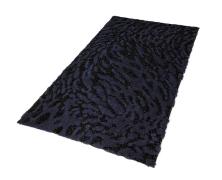 Махровый коврик для ванной Abyss & Habidecor Флоу 60х70 черный в интернет-магазине Posteleon