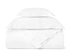 Постельное белье Mirabello Precious Sateen White евро 200х220 мако-сатин - фото 1