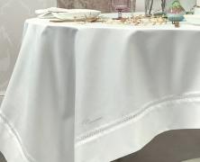 Скатерть Blumarine Bovary 175х300 с кружевом - фото 2
