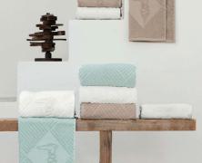 Комплект из 2 полотенец Trussardi Tatami 40х60 и 60х110 в интернет-магазине Posteleon