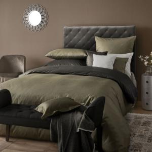 Постельное бельё Curt Bauer Arezzo Olive 1.5-спальное 155х200 мако дамаст - основновное изображение