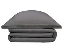 Постельное бельё DecoFlux Black Sand евро 220х240 мако-сатин - фото 1
