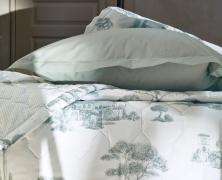 Покрывало Blanc des Vosges Promenade Sauge 250х270 хлопок - фото 4