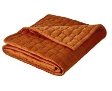 Покрывало Blanc des Vosges Spirit Tangerine 180х260 бархат хлопок - основновное изображение Покрывало Blanc des Vosges Spirit Tangerine 180х260 бархат хлопок - основновное изображение