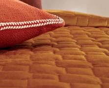 Покрывало Blanc des Vosges Spirit Tangerine 180х260 бархат хлопок - фото 2 Покрывало Blanc des Vosges Spirit Tangerine 180х260 бархат хлопок - фото 2