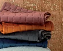 Покрывало Blanc des Vosges Spirit Tangerine 180х260 бархат хлопок - фото 3 Покрывало Blanc des Vosges Spirit Tangerine 180х260 бархат хлопок - фото 3