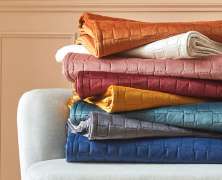 Покрывало Blanc des Vosges Spirit Tangerine 180х260 бархат хлопок - фото 4 Покрывало Blanc des Vosges Spirit Tangerine 180х260 бархат хлопок - фото 4