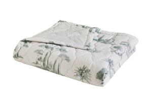 Покрывало Blanc des Vosges Promenade Sauge 250х270 хлопок - основновное изображение