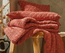 Покрывало Blanc des Vosges Everest Terracota 180х260 хлопок - фото 2