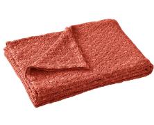 Покрывало Blanc des Vosges Everest Terracota 240х260 хлопок