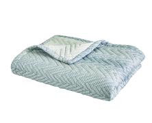 Покрывало Blanc des Vosges Gravity Bleu Celeste 250х270 хлопок - основновное изображение