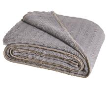 Покрывало Blanc des Vosges Artesia Ardoise 240х260 хлопок в интернет-магазине Posteleon