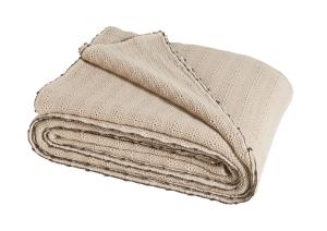 Покрывало Blanc des Vosges Artesia Chanvre 180х260 хлопок - основновное изображение