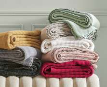 Покрывало Blanc des Vosges Artesia Chanvre 180х260 хлопок - фото 4