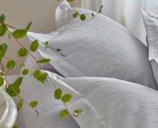 Постельное белье Blanc des Vosges Divine Metal евро 200х220 сатин жаккард - фото 2