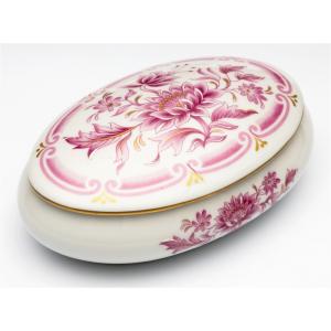 Шкатулка Cre Art Anemone A-021 20х12 см лиможский фарфор - основновное изображение