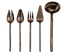 Набор для сервировки и подачи Herdmar Stick Serving Set Chocolate (5 шт.) в интернет-магазине Posteleon