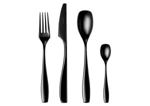 Набор столовых приборов Herdmar Lizz Black 86 (24 шт.) - основновное изображение