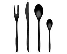 Набор столовых приборов Herdmar Vinci Black 94 (24 шт.) в интернет-магазине Posteleon