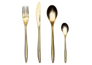 Набор столовых приборов Herdmar Vinci Gold 30 (24 шт.) - основновное изображение