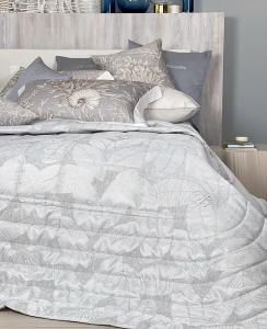 Покрывало Blumarine Jennifer Silver 270х270 жаккард - основновное изображение