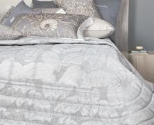 Покрывало Blumarine Jennifer Silver 270х270 жаккард