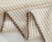 Плед хлопковый Asabella 2402-OSL 180х220 муслин/искусственный шёлк в интернет-магазине Posteleon