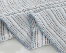 Плед хлопковый Asabella 2406-OSL 180х220 муслин/искусственный шёлк в интернет-магазине Posteleon