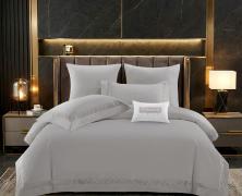 Постельное бельё Asabella 2388-6 евро 200x220 с вышивкой