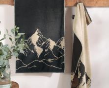 Полотенце махровое Cawo Alpenchic Edition Berge 6269 50х100 - фото 3