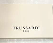 Постельное бельё Trussardi Bowtie Azzuro евро 200х220 мако-сатин - фото 5