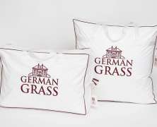 Подушка пух гаги German Grass Эйдар 50х68 в хлопке, средняя - фото 8