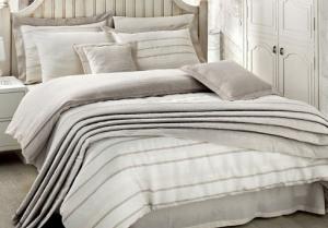 Пододеяльник Hamam Hanim Striped 220х240 хлопок/лён/шёлк - основновное изображение