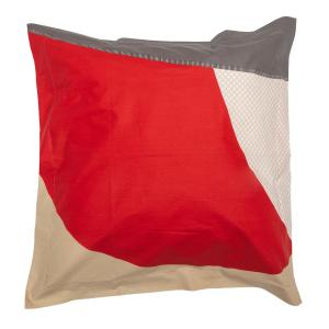 Наволочка Blanc des Vosges Fusion Rouge 65х65 хлопок перкаль - основновное изображение