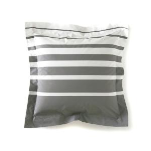 Наволочка Blanc des Vosges Grand Large Gris 65х65 хлопок перкаль - основновное изображение