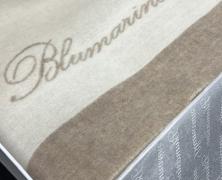 шерстяной плед Blumarine Madame 140х205 бежевый - фото 1