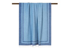 Плед Frati Home Country Denim 130x170 хлопок / полиэстер - основновное изображение
