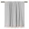 Плед Frati Home Soft Bamboo Grigio Perla Matisse с оранжевым 160x200 бамбук / полиэстер - основновное изображение