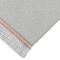 Плед Frati Home Soft Bamboo Grigio Perla Matisse с оранжевым 160x200 бамбук / полиэстер - фото 2