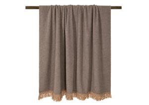 Плед Frati Home Soft Bamboo Tortora Matisse 160x200 бамбук / полиэстер - основновное изображение