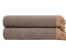 Плед Frati Home Soft Bamboo Tortora Matisse 160x200 бамбук / полиэстер - фото 1