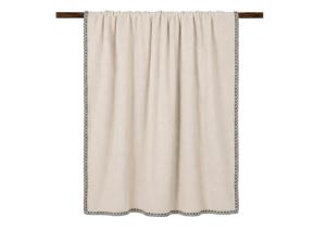 Плед Frati Home Soft Bamboo Nocciola Giverny 220x260 бамбук / полиэстер - основновное изображение
