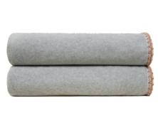 Плед Frati Home Soft Bamboo Perla Giverny 220x260 бамбук / полиэстер - фото 1