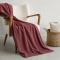 Плед Frati Home Soft Viscose Bordeaux 130x160 вискоза / полиэстер - фото 3