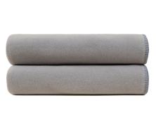 Плед Frati Home Soft Viscose Grigio Perla 160x200 вискоза / полиэстер - фото 1