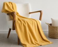 Плед Frati Home Soft Viscose Senape 160x200 вискоза / полиэстер - фото 3