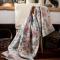 Плед Frati Home Bamboo Stampato Armonies White 150x200 бамбук / полиэстер - фото 3