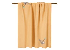 Плед Frati Home The Sloth Crema 130x160 вискоза / полиэстер - основновное изображение